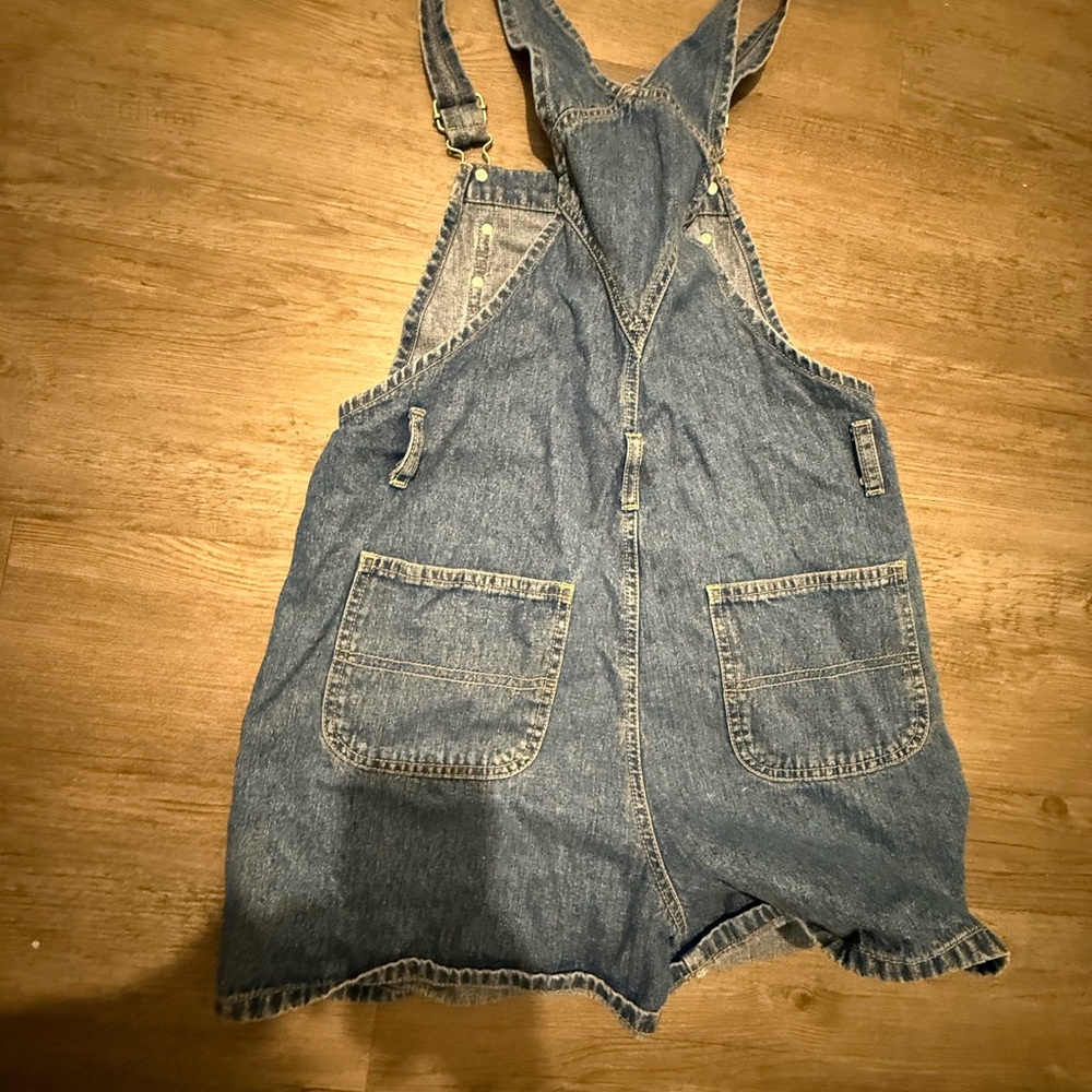 Vintage 90s Canyon River Blues Denim Overalls - Size Medium
